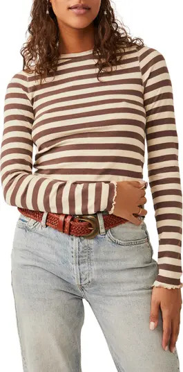 Be My Baby Stripe Long Sleeve Top | Nordstrom