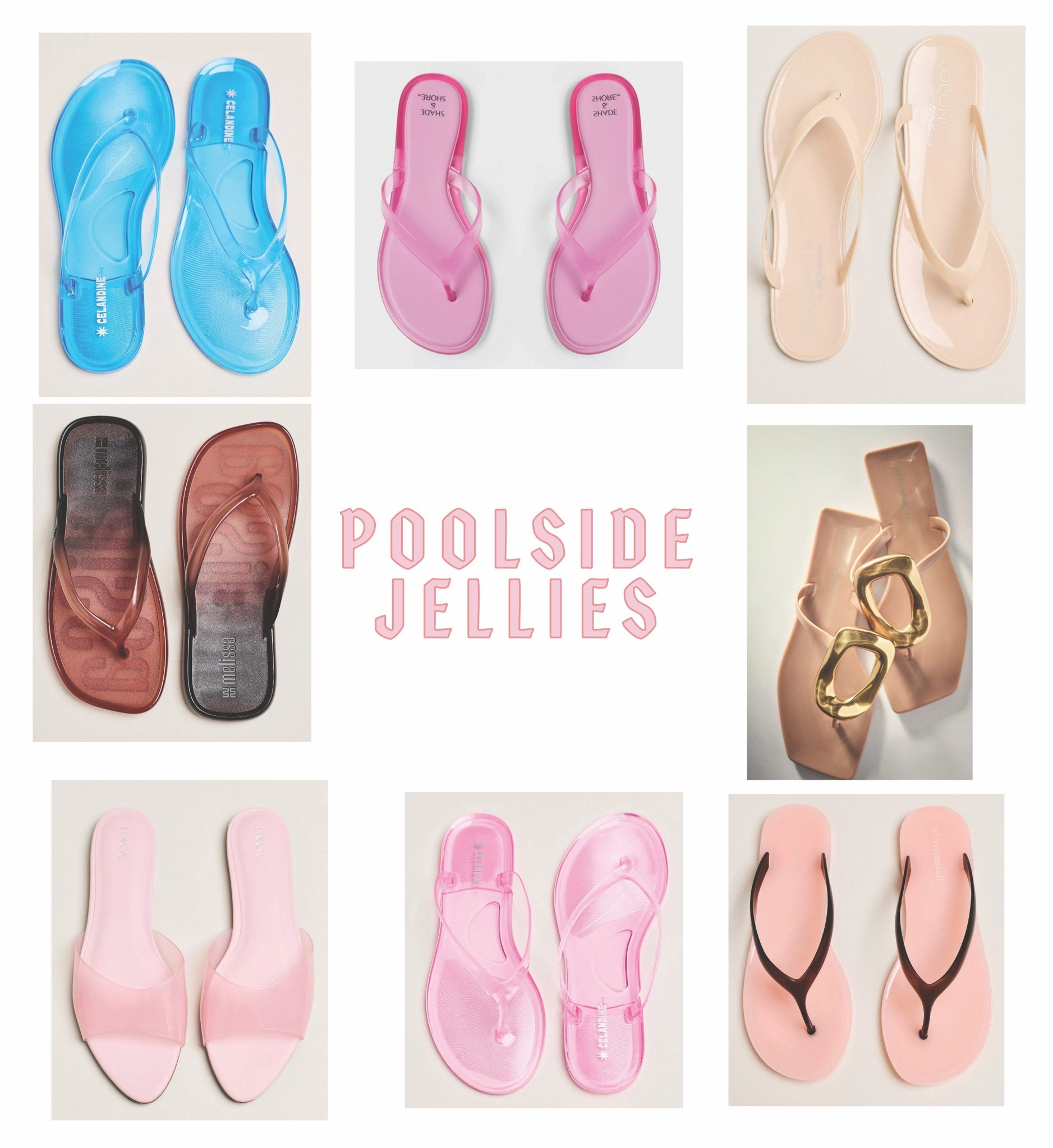 Cute and colorful jelly flip flops perfect for the pool! These would also make great teen basket stuffers. The top middle pair is just $18!

#LTKSeasonal #LTKKids #LTKSwim