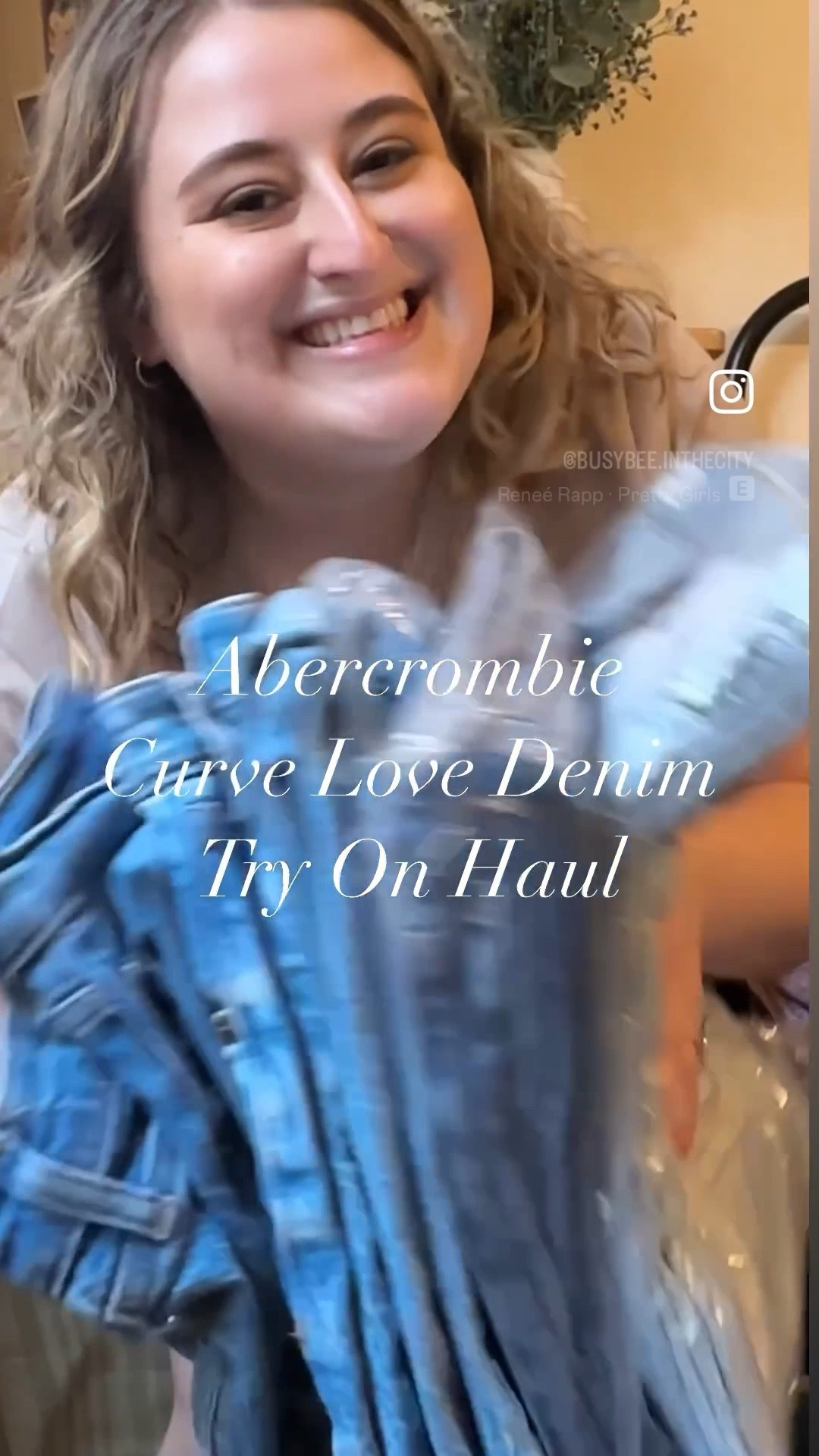 Abercrombie’s Denim sale is here!!!! 

Get 25% off all denim now through 9/12. 

90s Straight Ultra-High Rise has my heart but surprisingly, the baggy low rise (once I find an extra short length) is coming in close second  

#LTKsalealert #LTKmidsize #LTKVideo