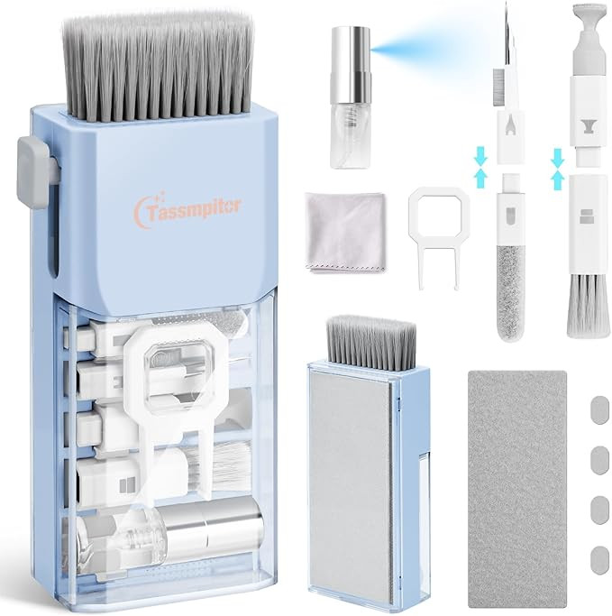 All-in-1 Laptop Keyboard Cleaner Cleaning Kit, Electronics Screen Cleaner Repair Tool with 3 in 1... | Amazon (US)