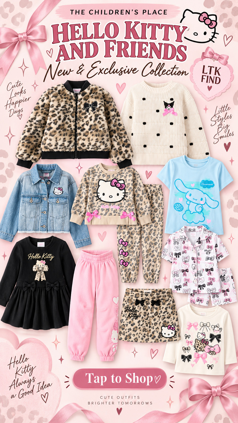 The Children's Place Hello Kitty And Friends New & Exclusive Collection 

 #LTKootd #LTKmomlife #LTKKids