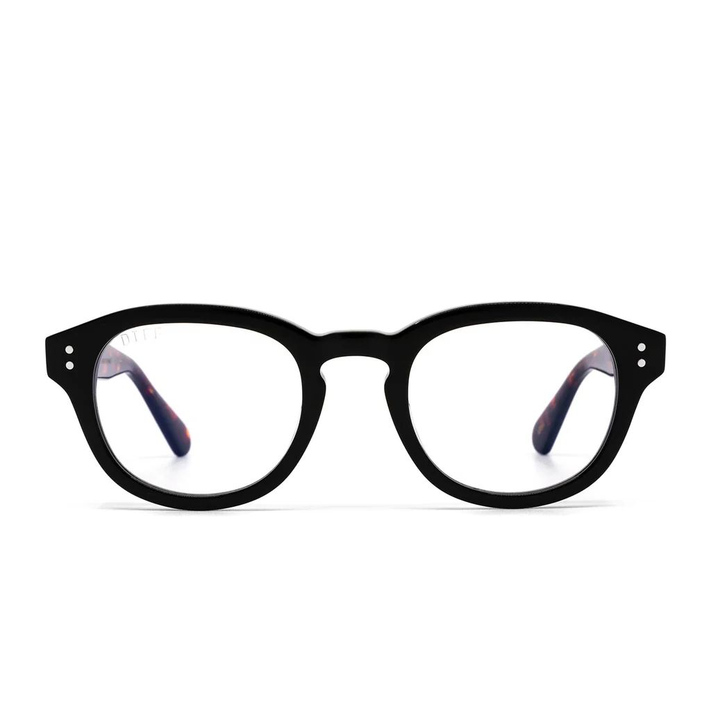 ARIA - BLACK AMBER TORTOISE + BLUE LIGHT TECHNOLOGY | DIFF Eyewear