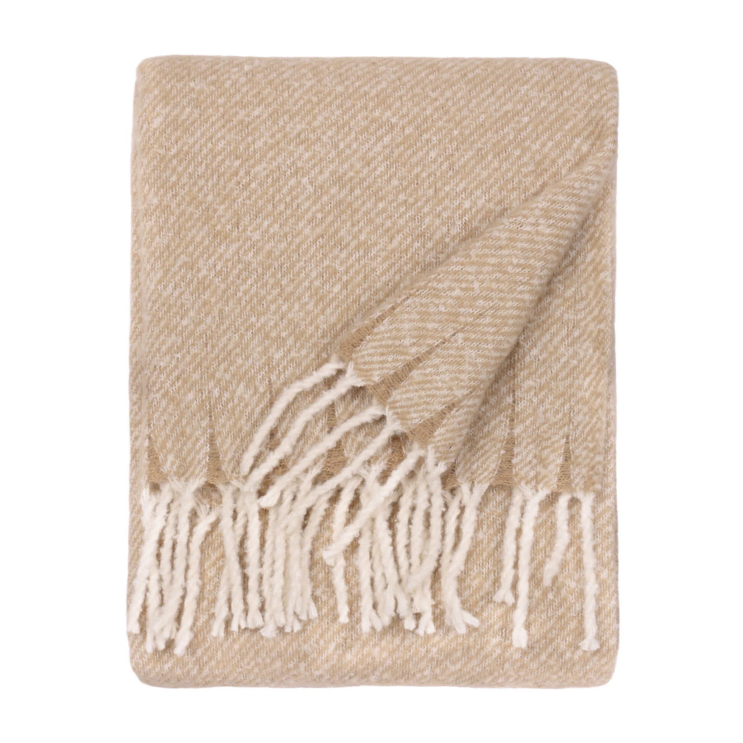 Machine Woven Throw Blanket | Wayfair UK