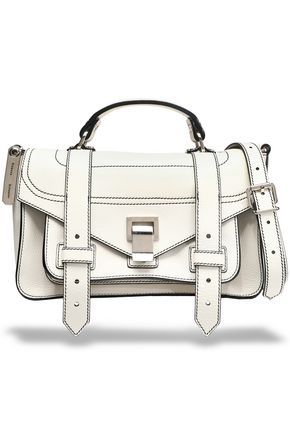 PS1 Tiny textured-leather shoulder bag | The Outnet Global