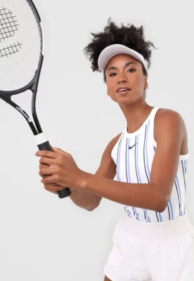 Regata Nike Dry Print Branca/Azul | Dafiti (BR)