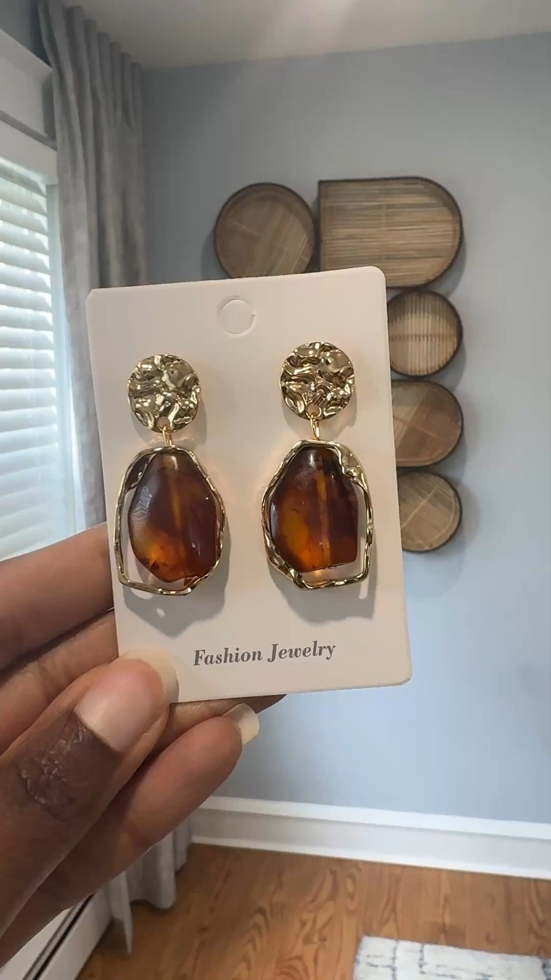 Brown statement earrings 

#LTKStyleTip #LTKFindsUnder50 #LTKParties