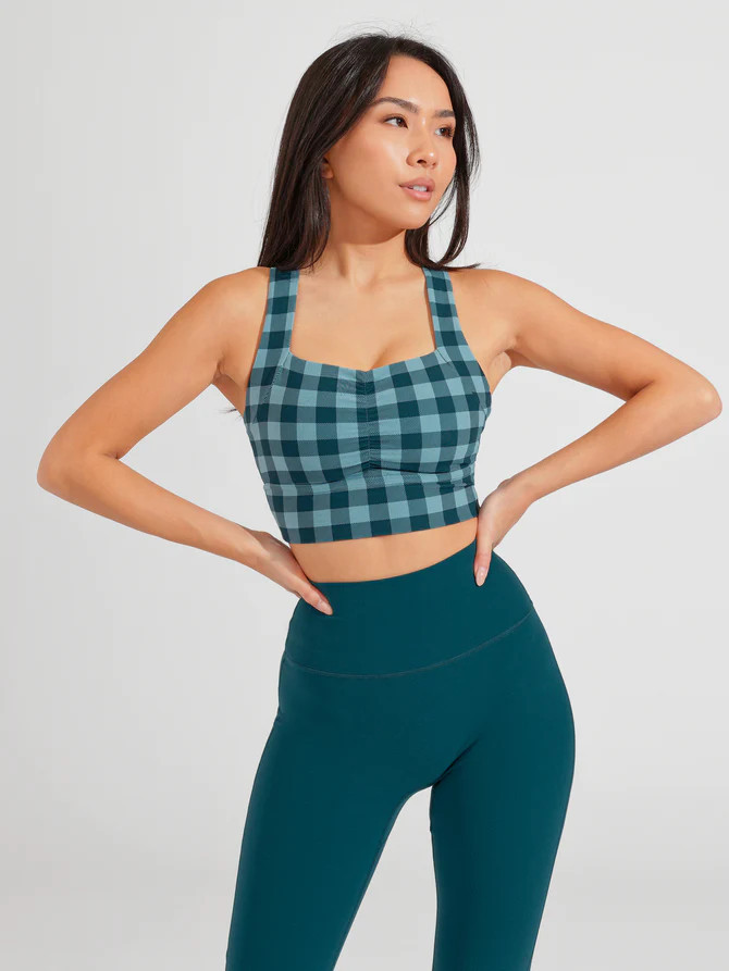 Teal Check | Buffbunny