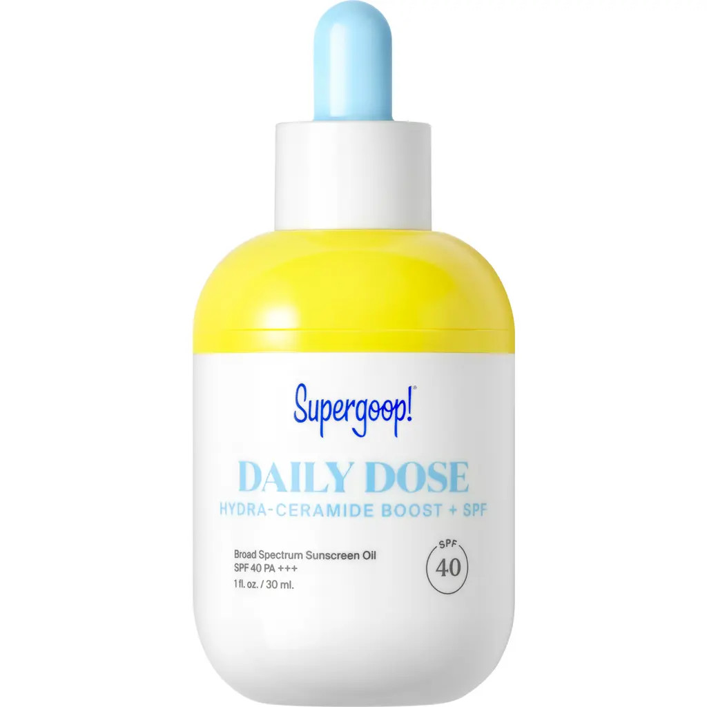 Supergoop!® Supergoop! Daily Dose Hydra-Ceramide Booster SPF 40 Sunscreen Face Oil at Nordstrom | Nordstrom