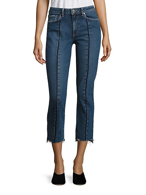 Julia High-Rise Step-Hem Jeans | Saks Fifth Avenue OFF 5TH