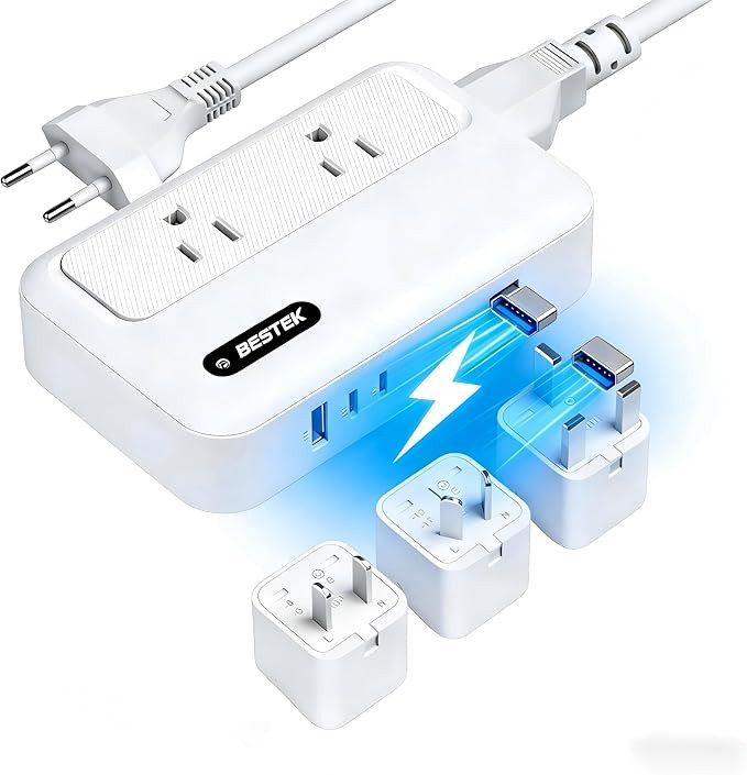 BESTEK 220v to 110v Converter with USB C 35w, 300W AC Peak Voltage Converter US to Europe, Univer... | Amazon (US)
