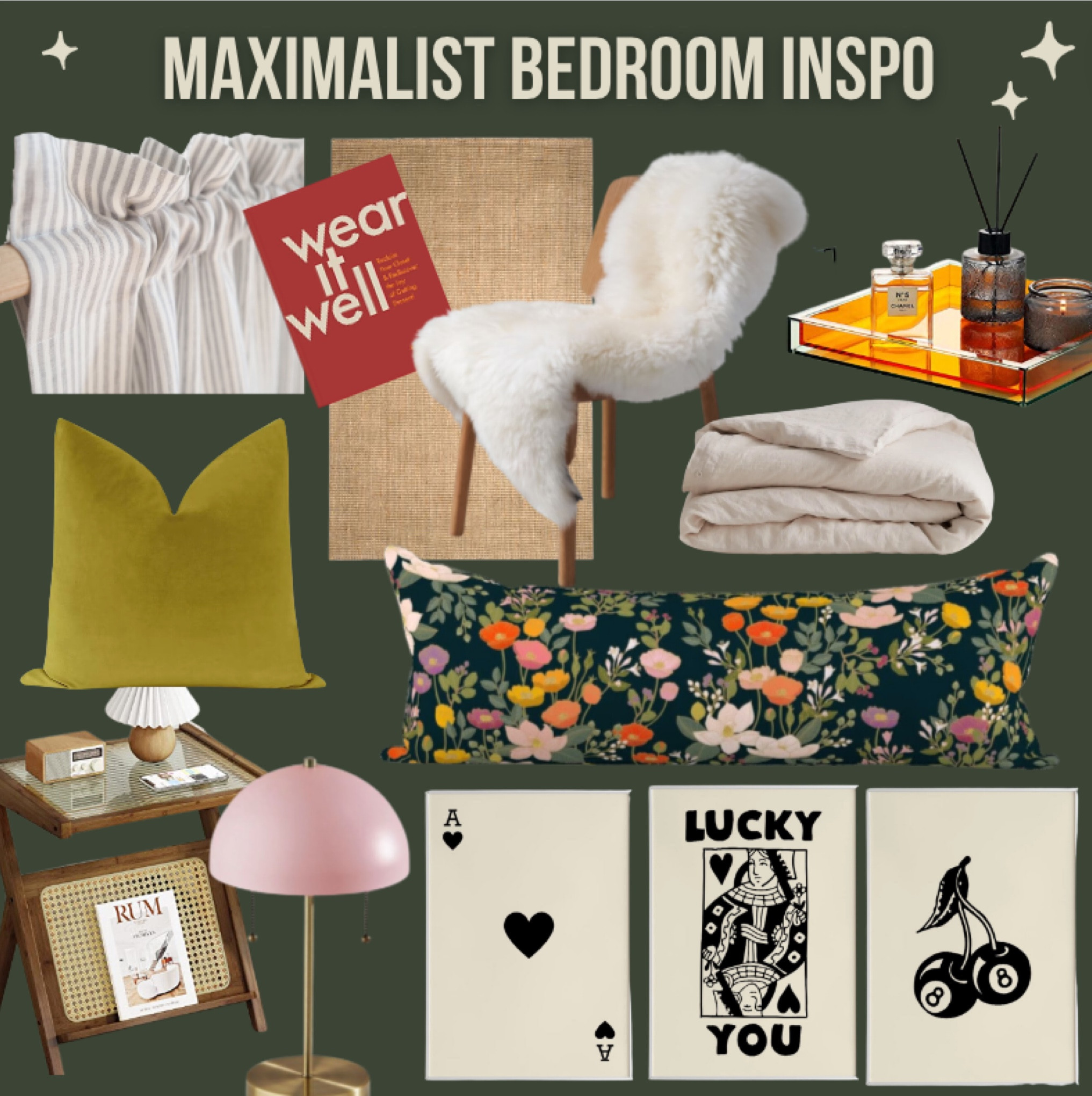 I’ve been craving a bedroom refresh so I used it as an excuse to make this collage! Enjoy! 

#LTKFind #LTKhome #LTKunder100