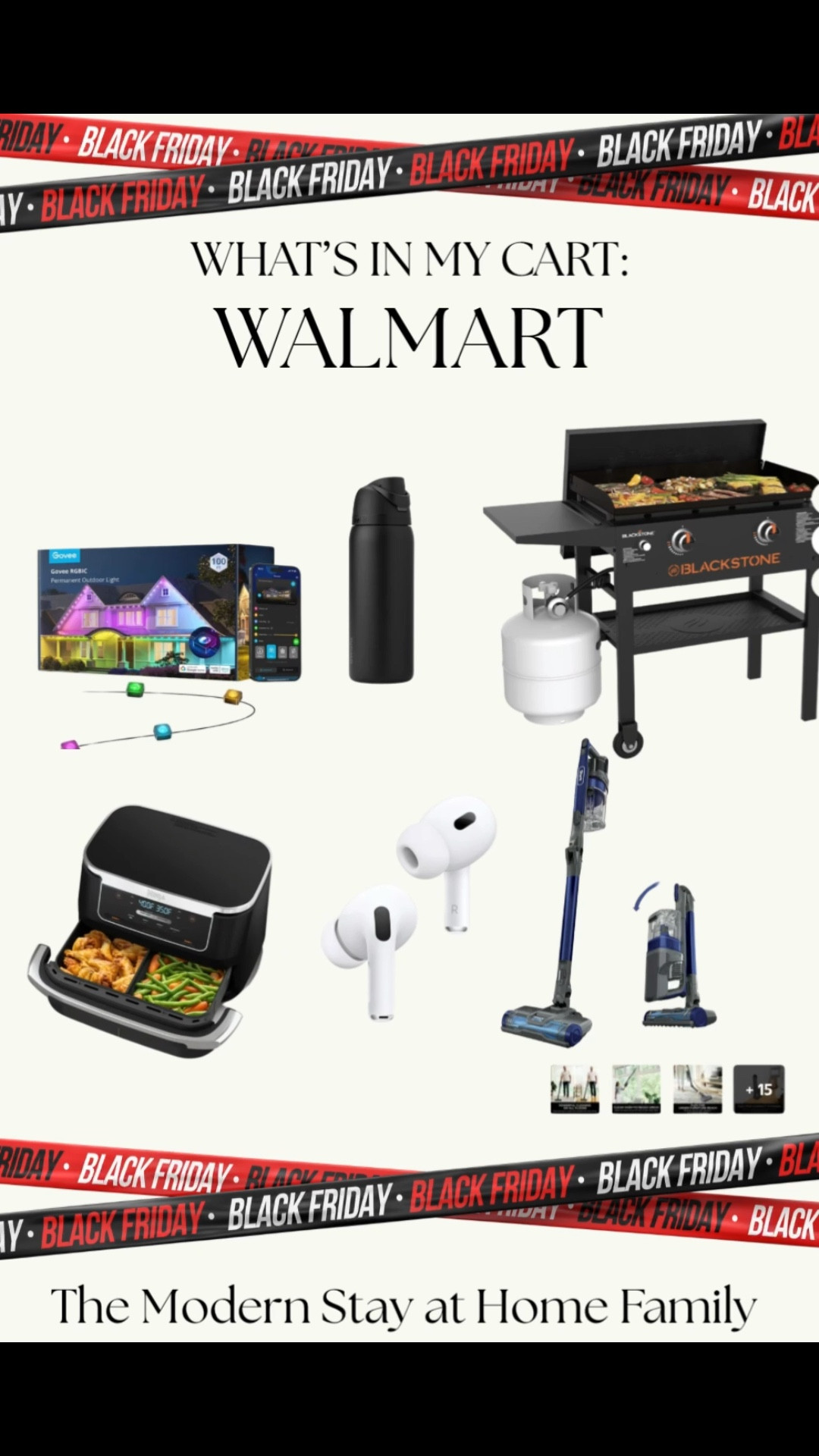 Black Friday deals at Walmart are too good to pass up, so here’s what made it into my cart! From smart home Christmas lights to the Blackstone grill, air fryer must-haves, the viral Stanley-style bottle, Apple tech, and powerful cordless vacuums—these are the top Walmart Black Friday picks for busy families. Saving big on home gadgets, kitchen essentials, cleaning upgrades, and holiday tech gifts all in one place.

Walmart Black Friday, Walmart deals, holiday savings, best Walmart finds, Blackstone grill, air fryer deals, smart home lights, gift ideas 2025, kitchen essentials, home gadgets, tech gifts, family home must haves, shopping guide, LTK Walmart, Walmart cart favorites, Christmas prep essentials, home cleaning upgrades

#walmart

#LTKHome #LTKCyberWeek #LTKHoliday