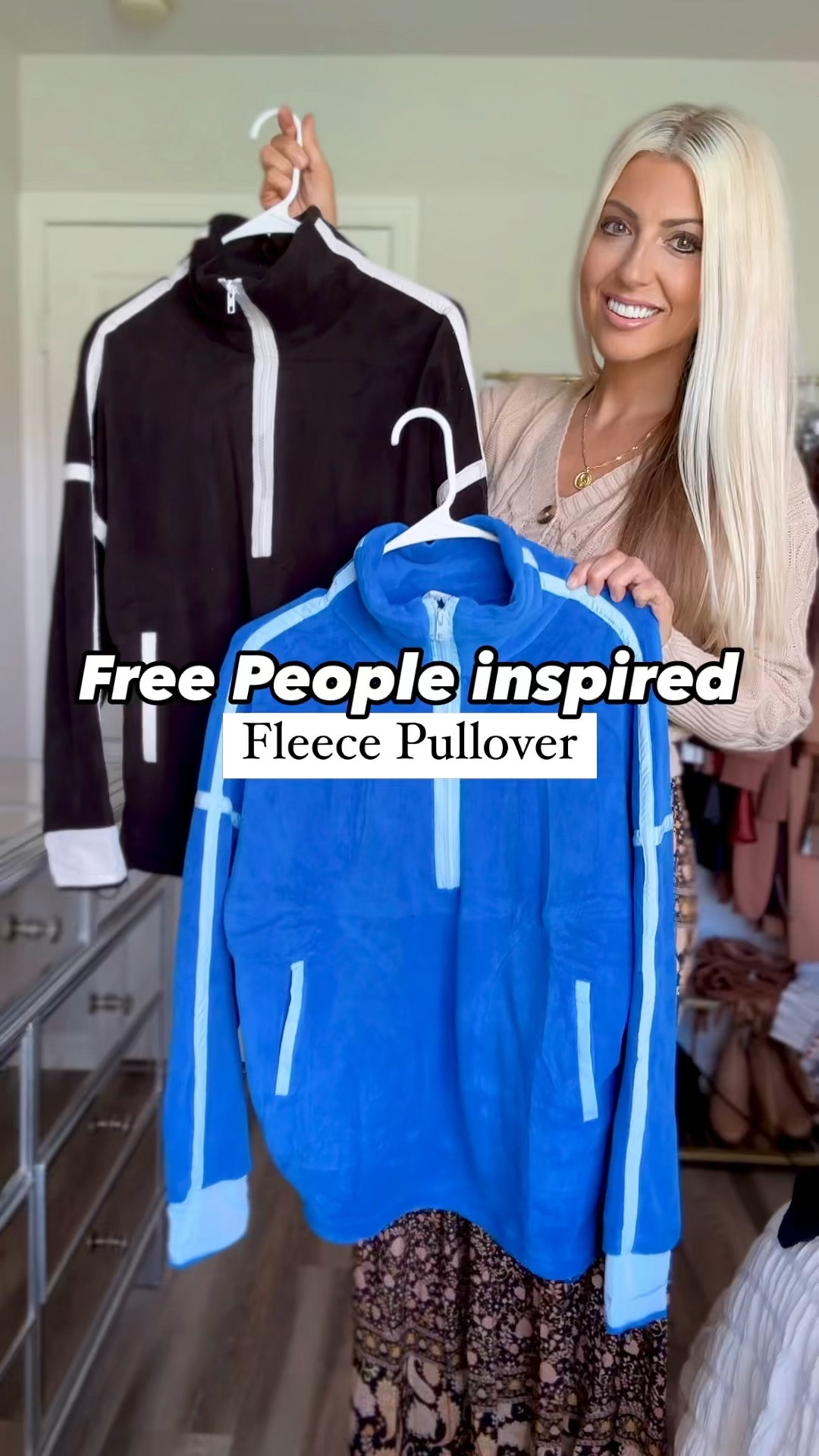 This Free People inspired fleece pullover is so cozy! The FP one is $98 and this one is only $27 on Amazon Prime. It’s so comfy and comes in several colors! 

Free People dupe / fleece pullover / look for less / amazon fashion must have / Fall outfit inspo / casual style / everyday outfit / comfy fashion / quarter zip / 

#fleecepullover #casualoutfit #freepeopledupe #pullover #looksforless #viral #freepeople #dupe #falloutfit #amazonfashionfind #affordablefashion #everydaystyle #amazonfashion #fallfashion #everydayoutfit #freepeoplestyle #savevssplurge #amazonmusthave #casualchic #comfystyle #fleece #comfyoutfit #casualstyle #bestseller #ltkunder50 #ltkactive 

#LTKFindsUnder50 #LTKActive #LTKStyleTip