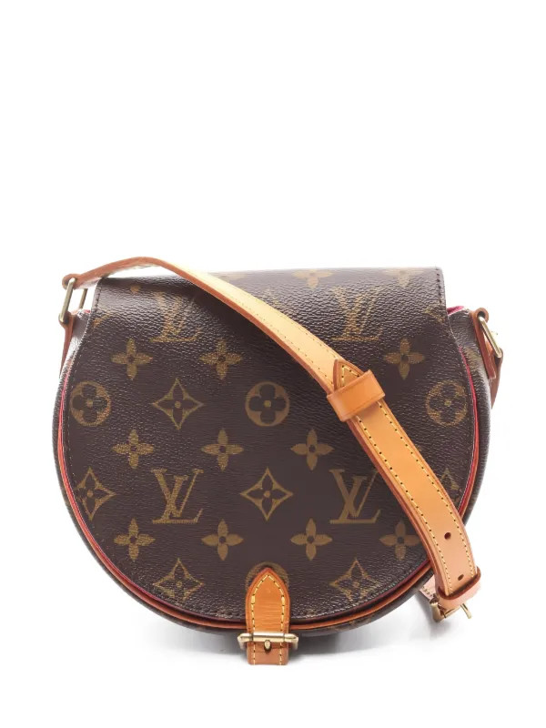 Louis Vuitton Pre-Owned 2003 Tambourine Monogram Shoulder Bag | Brown | FARFETCH | Farfetch Global