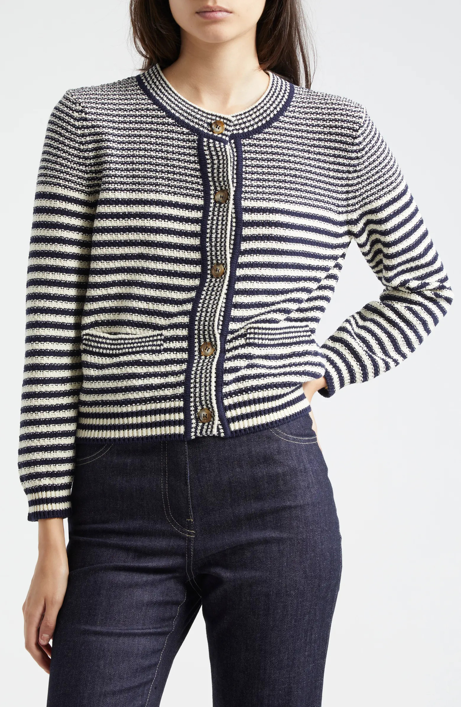 Stripe Cardigan Sweater | Nordstrom Rack