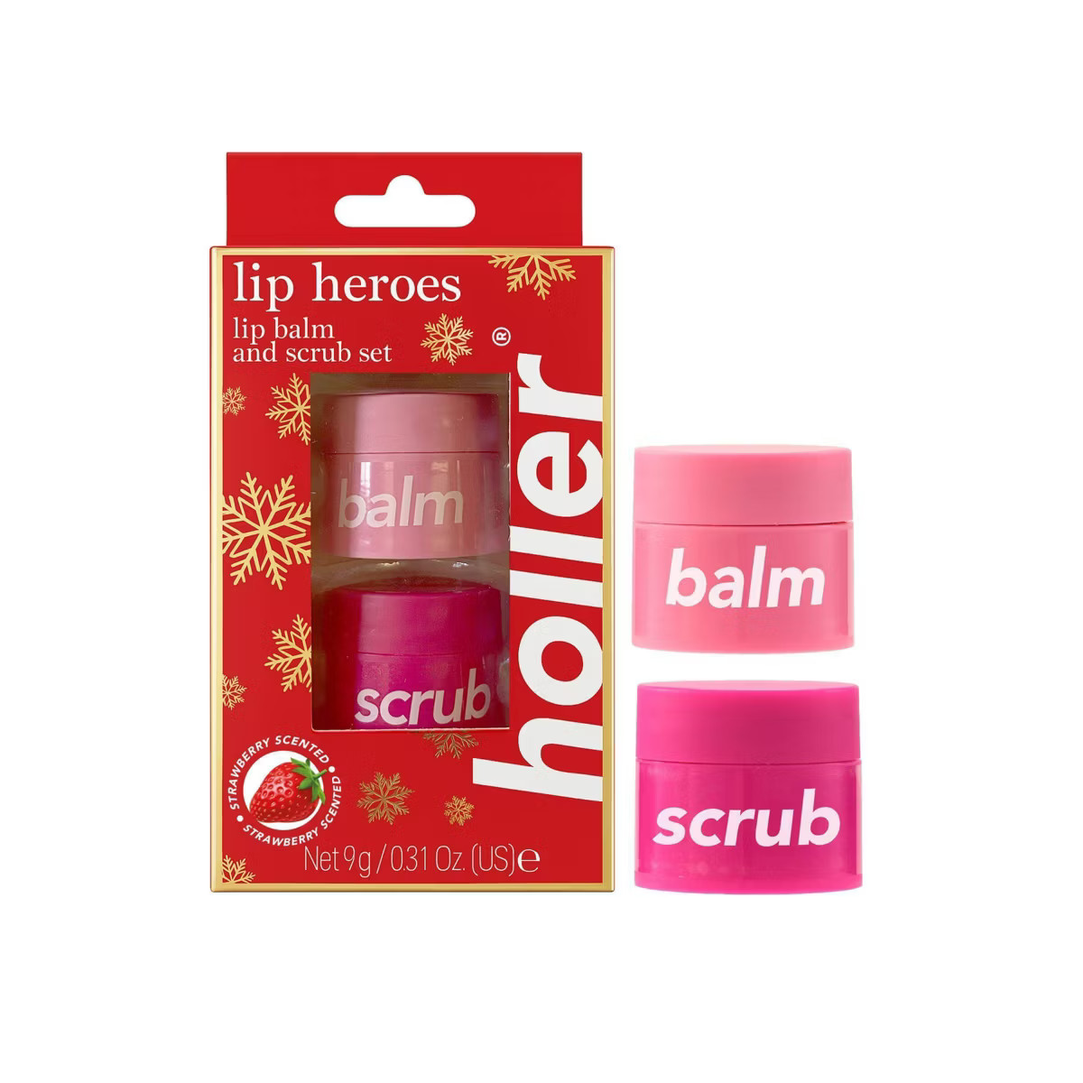 Holler and Glow Lip Balm and Scrub Duo - 2ct | Target