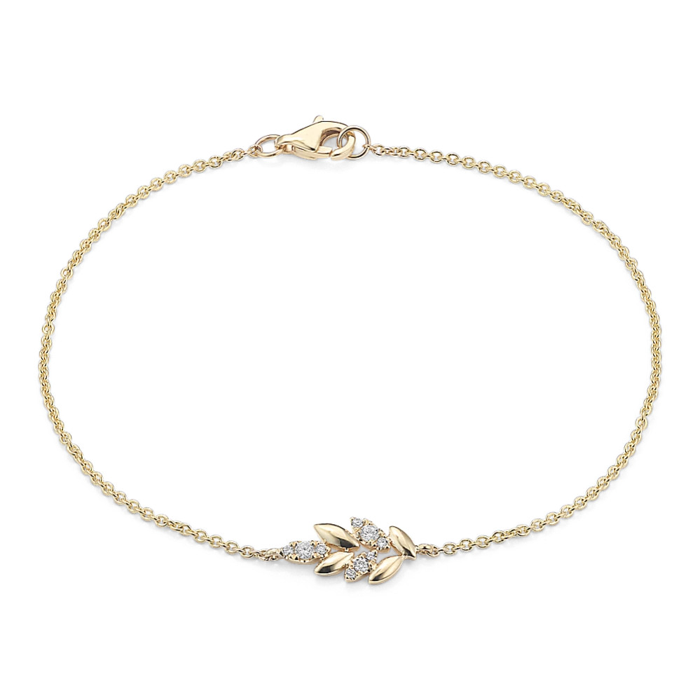 Laurel Diamond Bracelet | Shane Co