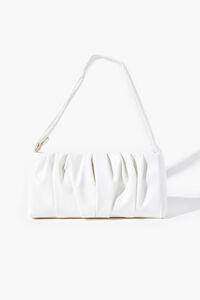 Faux Leather Ruched Shoulder Bag | Forever 21 (US)