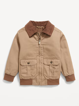 Unisex Full-Zip Barn Jacket for Toddler | Old Navy (US)
