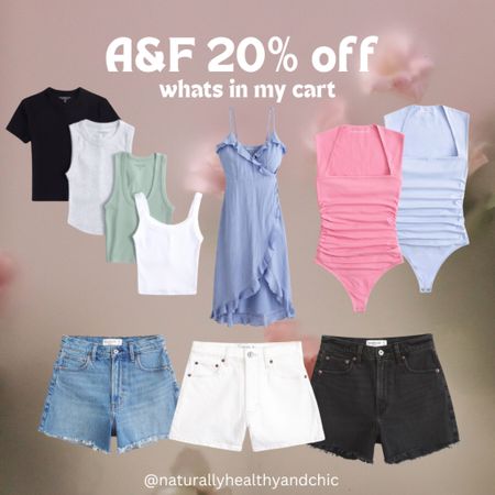 Abercrombie 20% off fireside . Shorts. High rise. Essential tops. Dress. Ruffle. Bodysuit . Jeans. 

#LTKSpringSale #LTKfindsunder100 #LTKsalealert