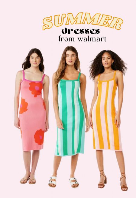 Cute and colorful new summer dresses from Walmart! #walmartpartner #walmartfashion @walmartfashion 

#LTKstyletip #LTKshoecrush #LTKSeasonal