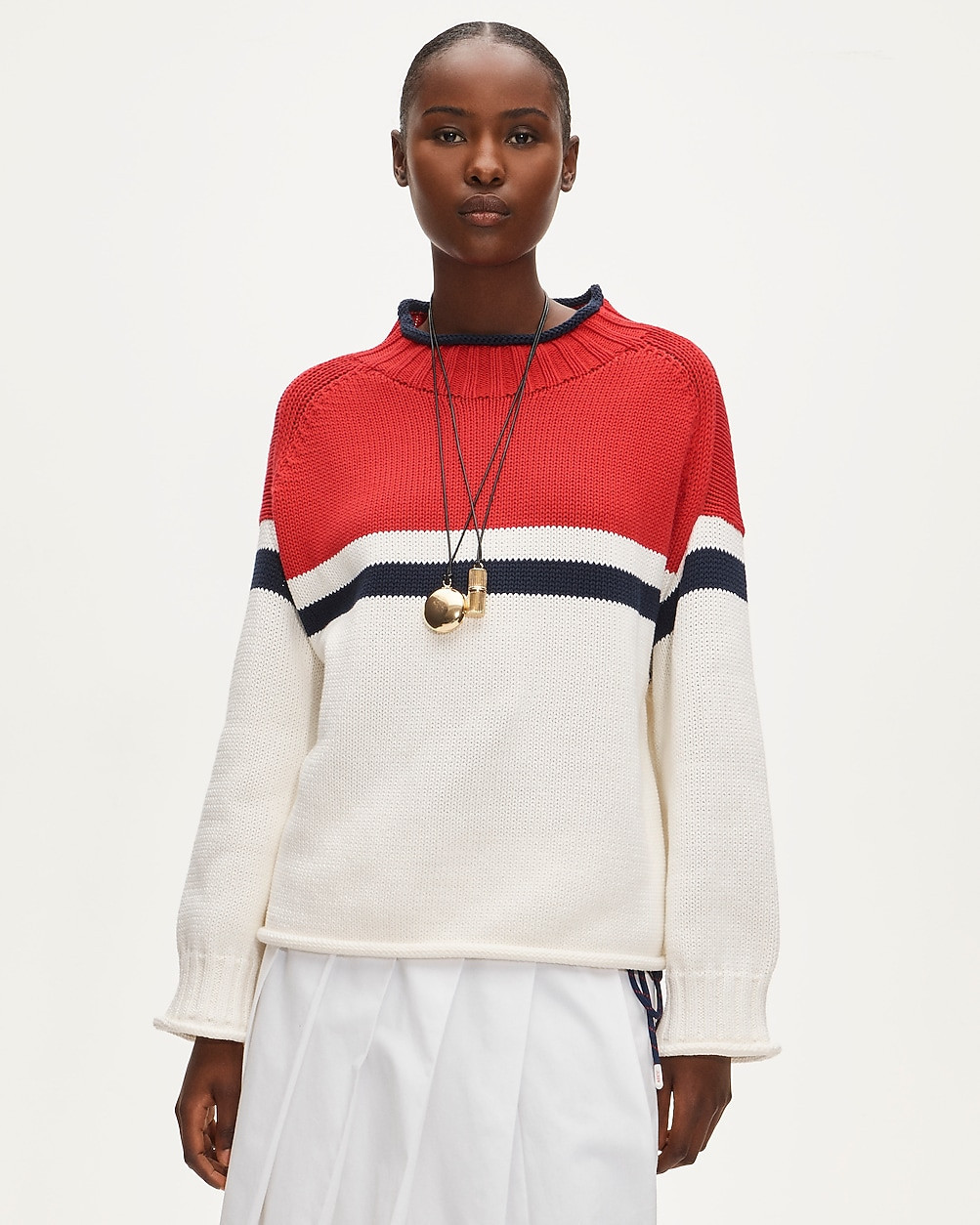 2025 Rollneck™ in colorblock | J. Crew US
