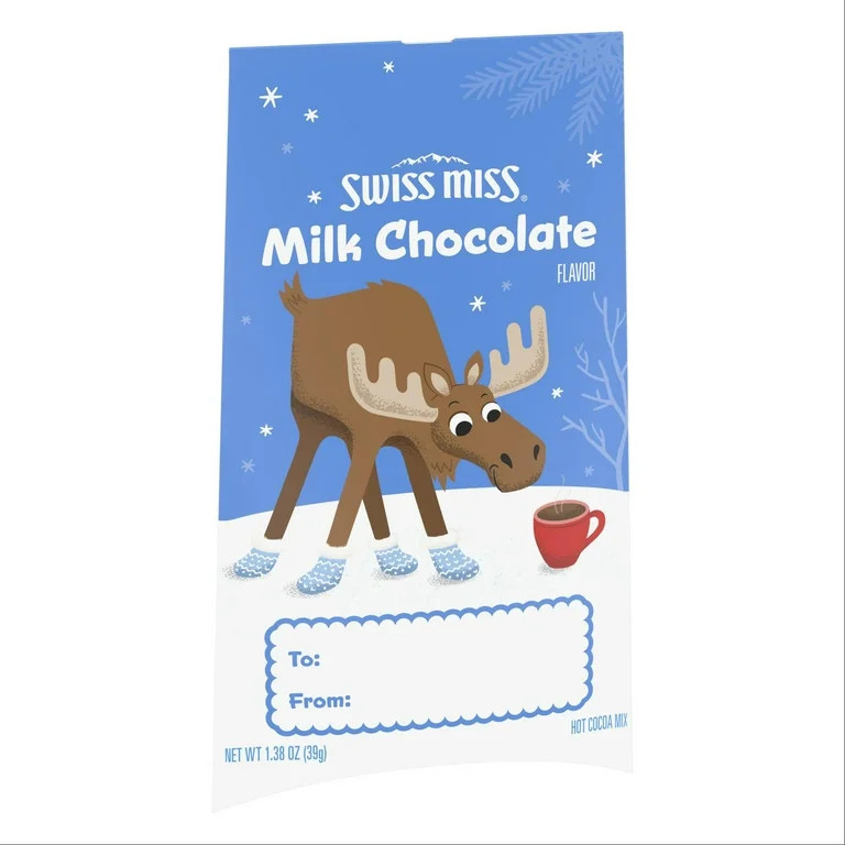 Swiss Miss Hot Cocoa Mix Gift Ornament Milk Chocolate Flavor, 1.38 oz. | Walmart (US)