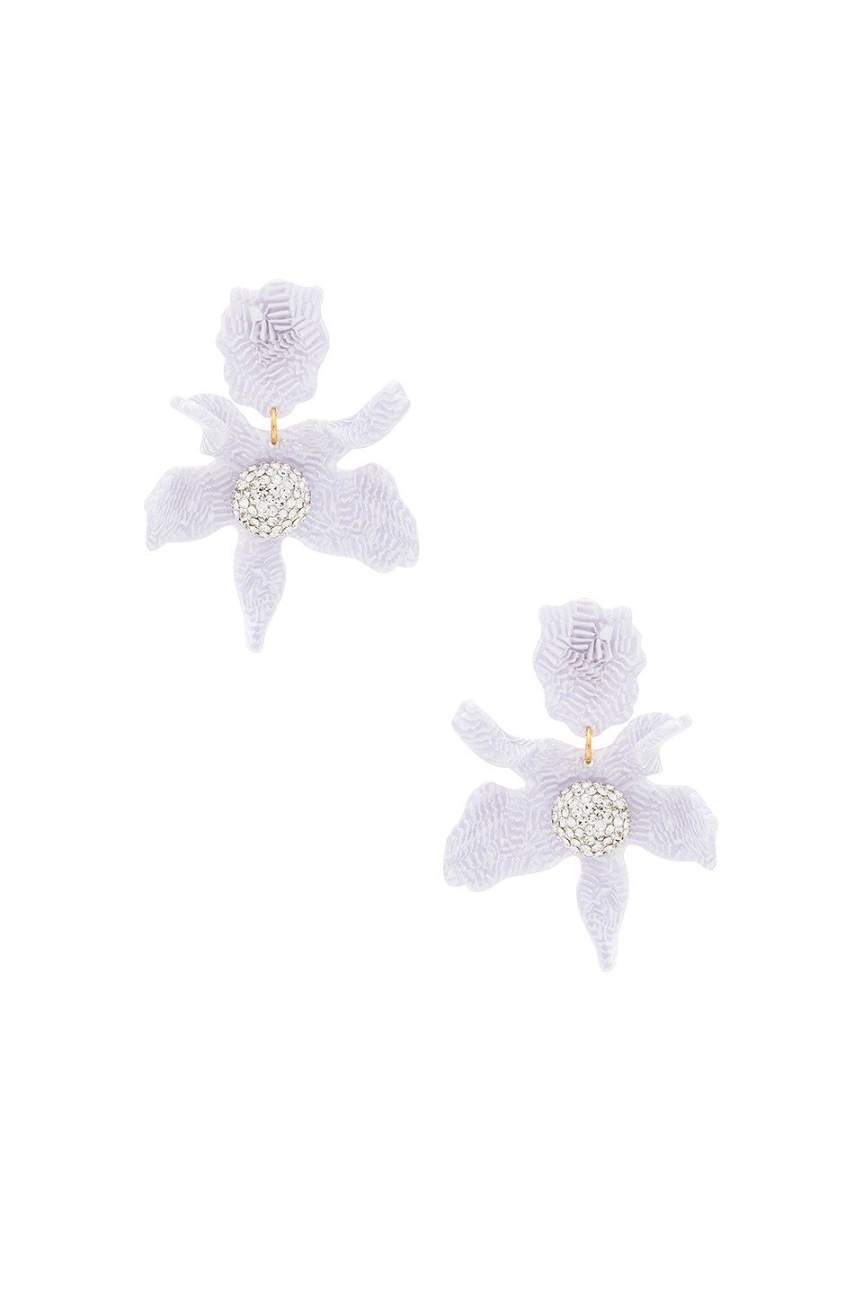 Crystal Lily Earrings | Revolve Clothing (Global)