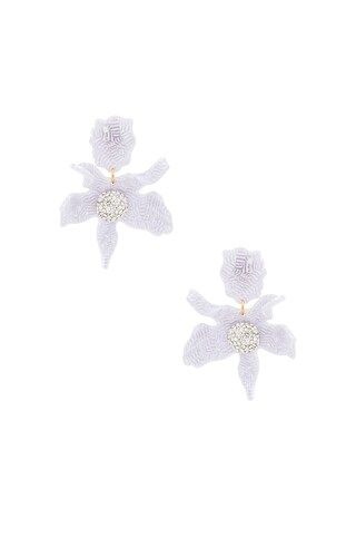 Crystal Lily Earrings | Revolve Clothing (Global)