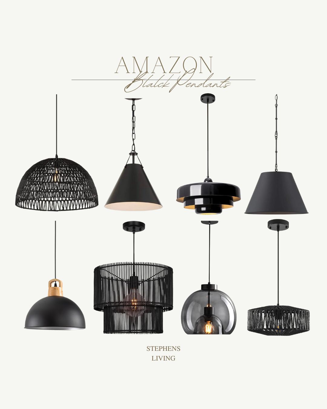 Amazon Black PendantsPosted today | Amazon (US)