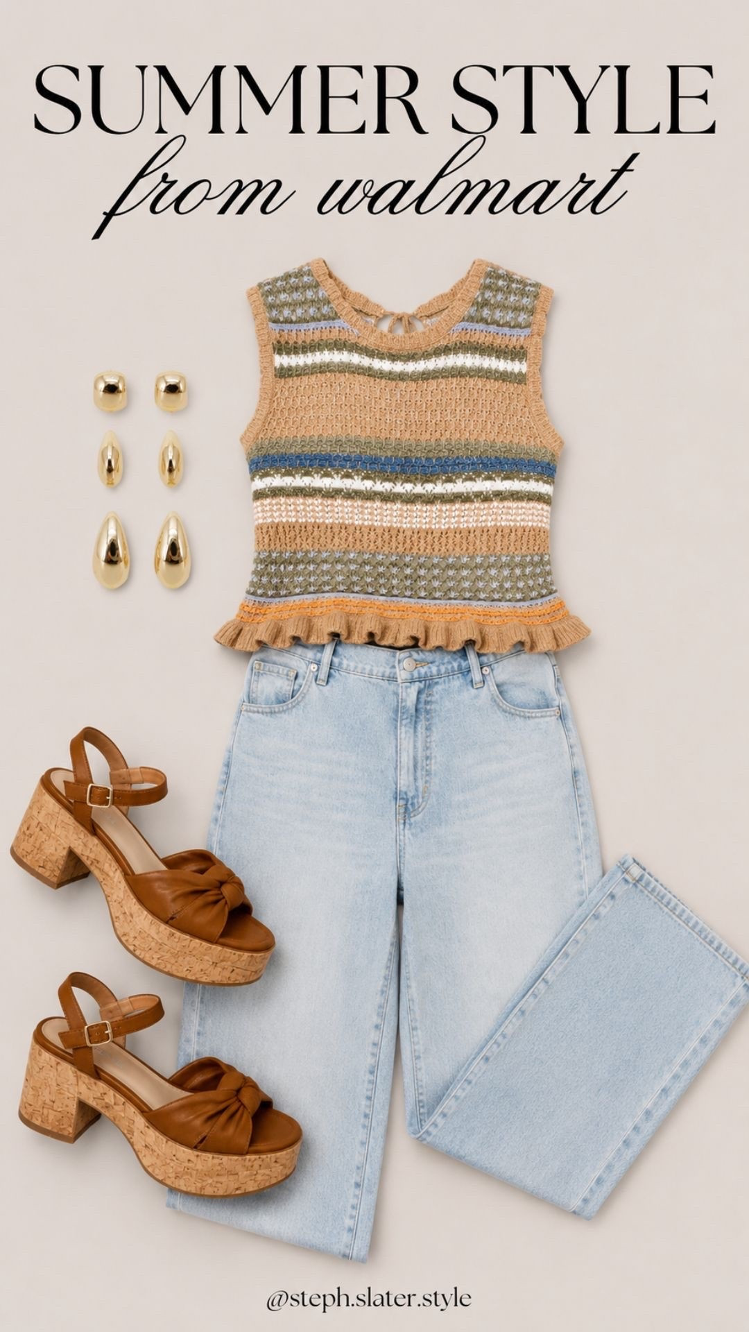 Trendy summer look from Walmart.

#LTKootd #LTKSeasonal #LTKOver40