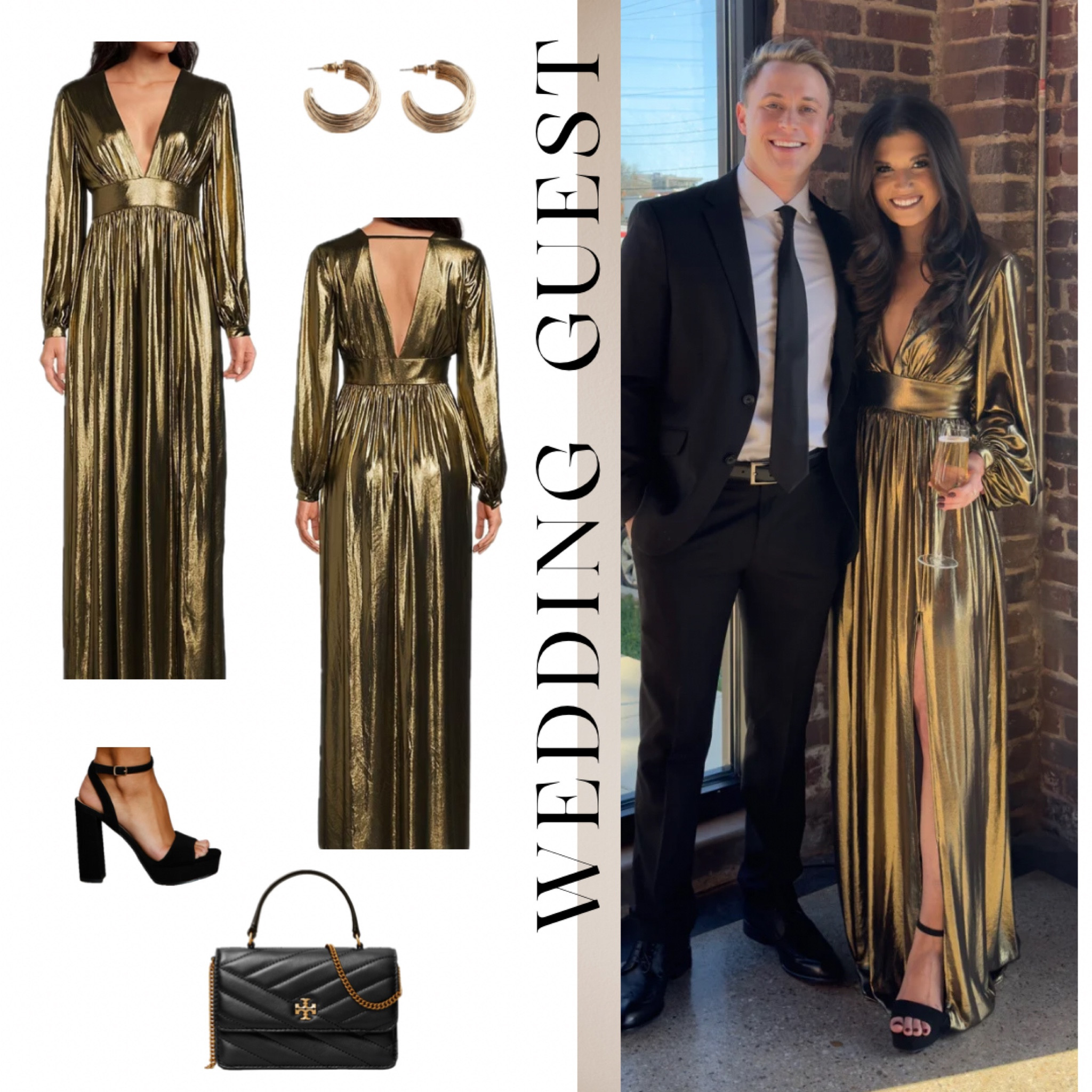 Stunning Gianni Bini long sleeve dress that was PERFECT for a black tie wedding ✨ DRESS IS ON SALE NOW 

I’m wearing a size small! 

#LTKsalealert #LTKwedding #LTKstyletip