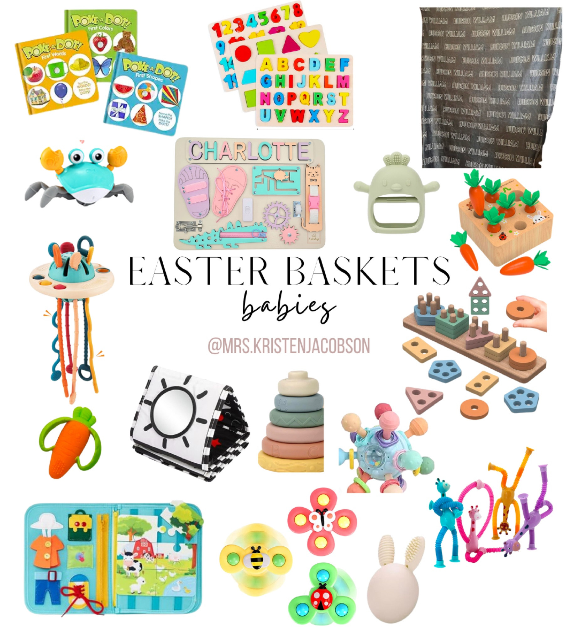 Easter baskets, easter gift guide, Easter gifts, baby girl Easter basket, baby boy Easter basket, baby Easter basket, Easter toys, Easter presents, baby girl birthday gifts, baby boy birthday gifts, baby birthday gifts, baby girl gifts, baby boy gifts, baby gifts, baby girl presents, baby presents 

#easterbaskets #babyeasterbasket #easterbasketstuffers #babypresents #babygifts 

#LTKSeasonal #LTKfamily #LTKbaby