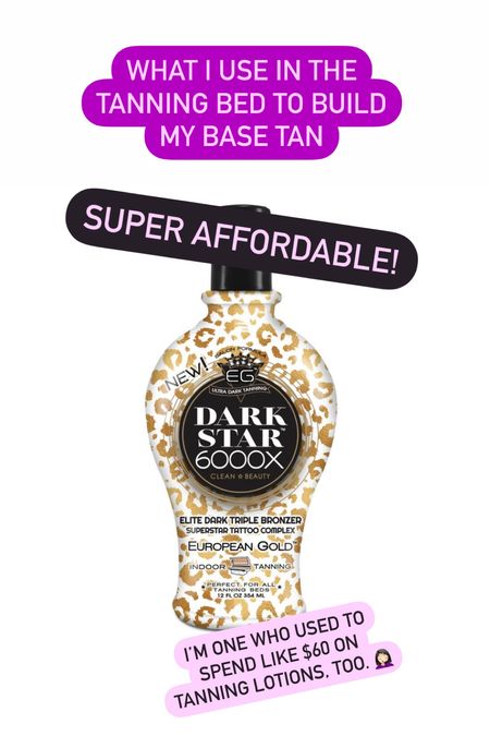 Affordable tanning bed lotion



#LTKfindsunder50 #LTKbeauty