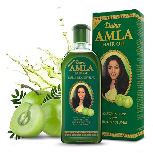 Dabur Amla Hair Oil - Nourishing Indian Oil for Men & Women, for Healthy, Moisturized Hair and Scalp (300ml) | Amazon (US)