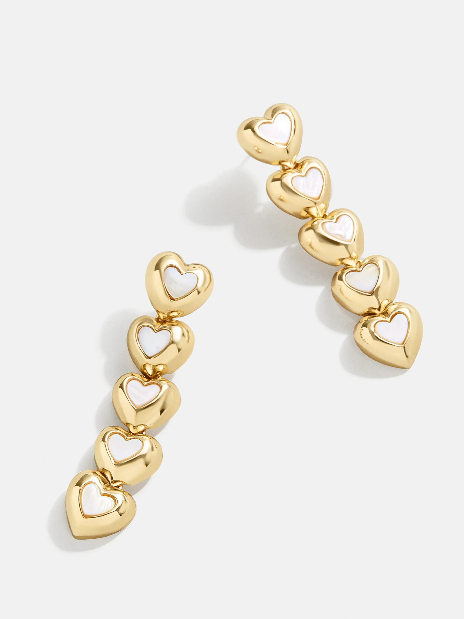 Caroline Earrings - Gold/Shell | BaubleBar (US)