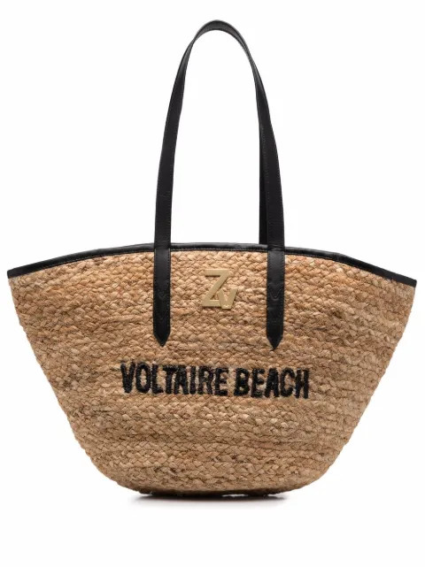 Zadig&Voltaire Woven Wicker Tote Bag - Farfetch | Farfetch Global