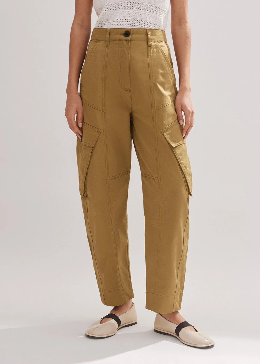 Cotton Engineered-Leg Pant | ME+EM US