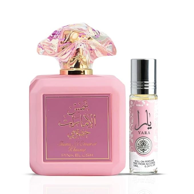 Ard al Zaafaran Shams Al Emarat Khususi Pink Blush Eau de Parfum Marshmallow Blush Perfume For Wo... | Amazon (US)
