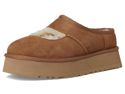 UGG Women's Bea Mary Jane Slipper, Chestnut, 11 | Amazon (US)