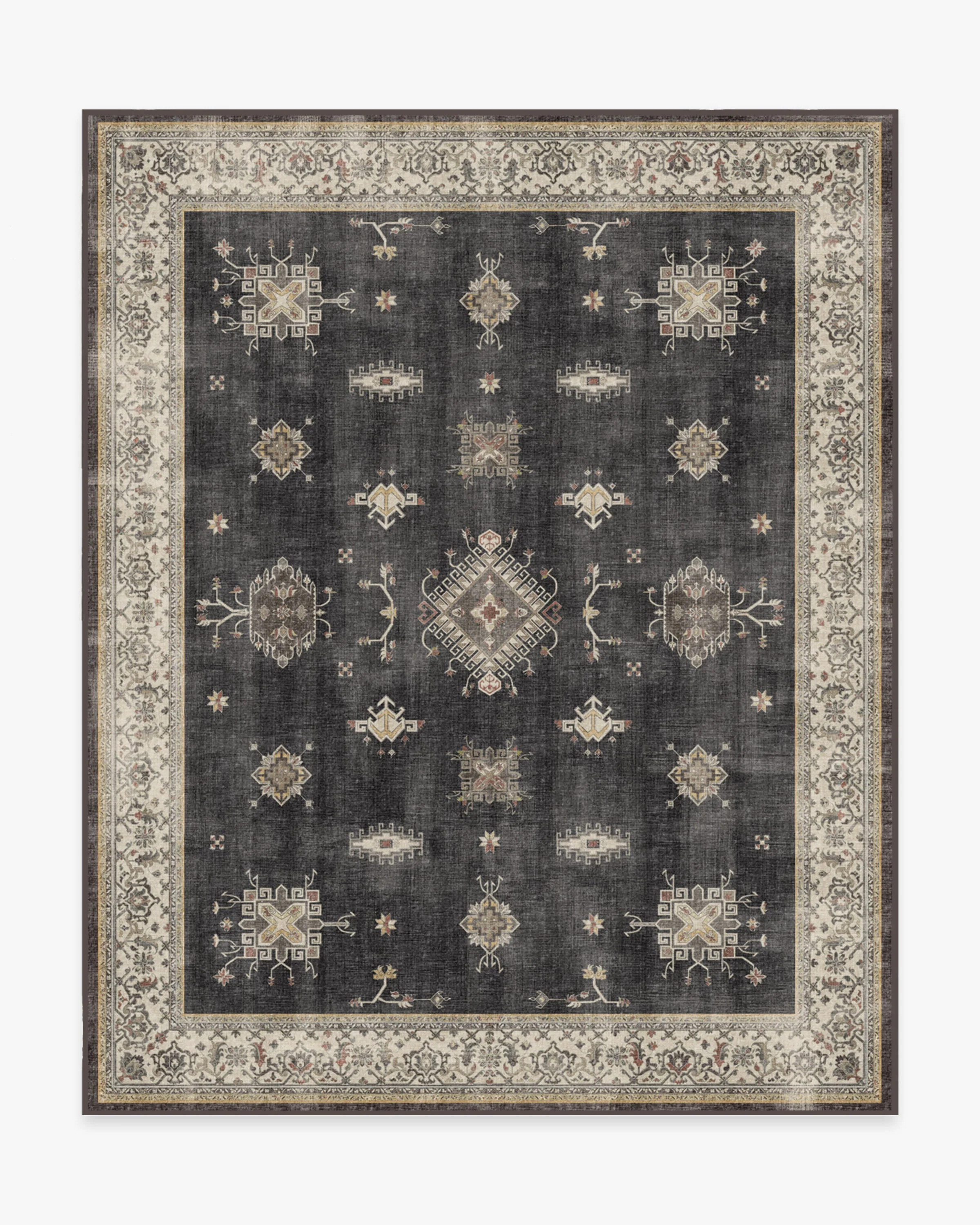 Verena Dark Wood Rug | Ruggable