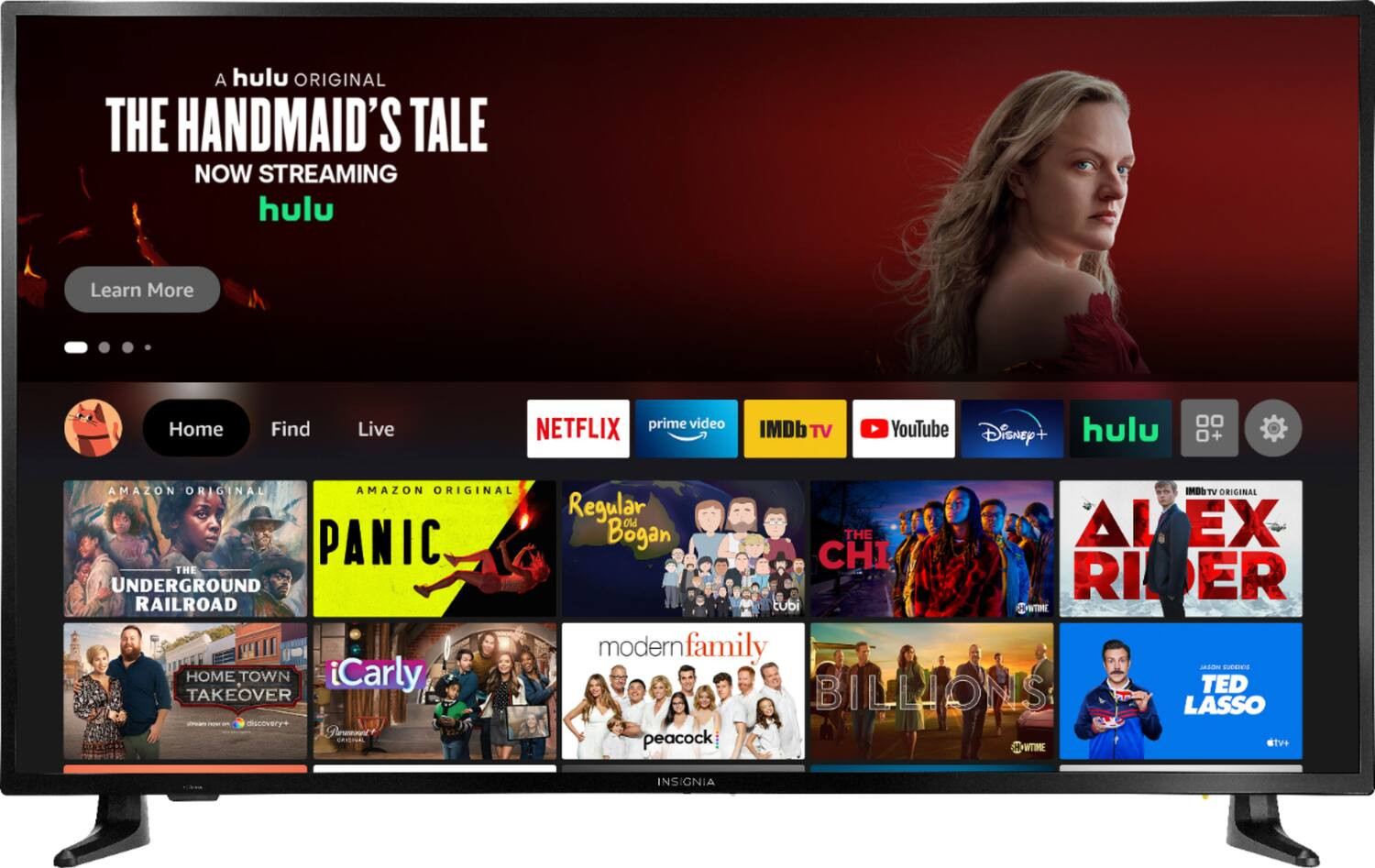 Insignia™ 55" Class F30 Series LED 4K UHD Smart Fire TV NS-55DF710NA21 - Best Buy | Best Buy U.S.