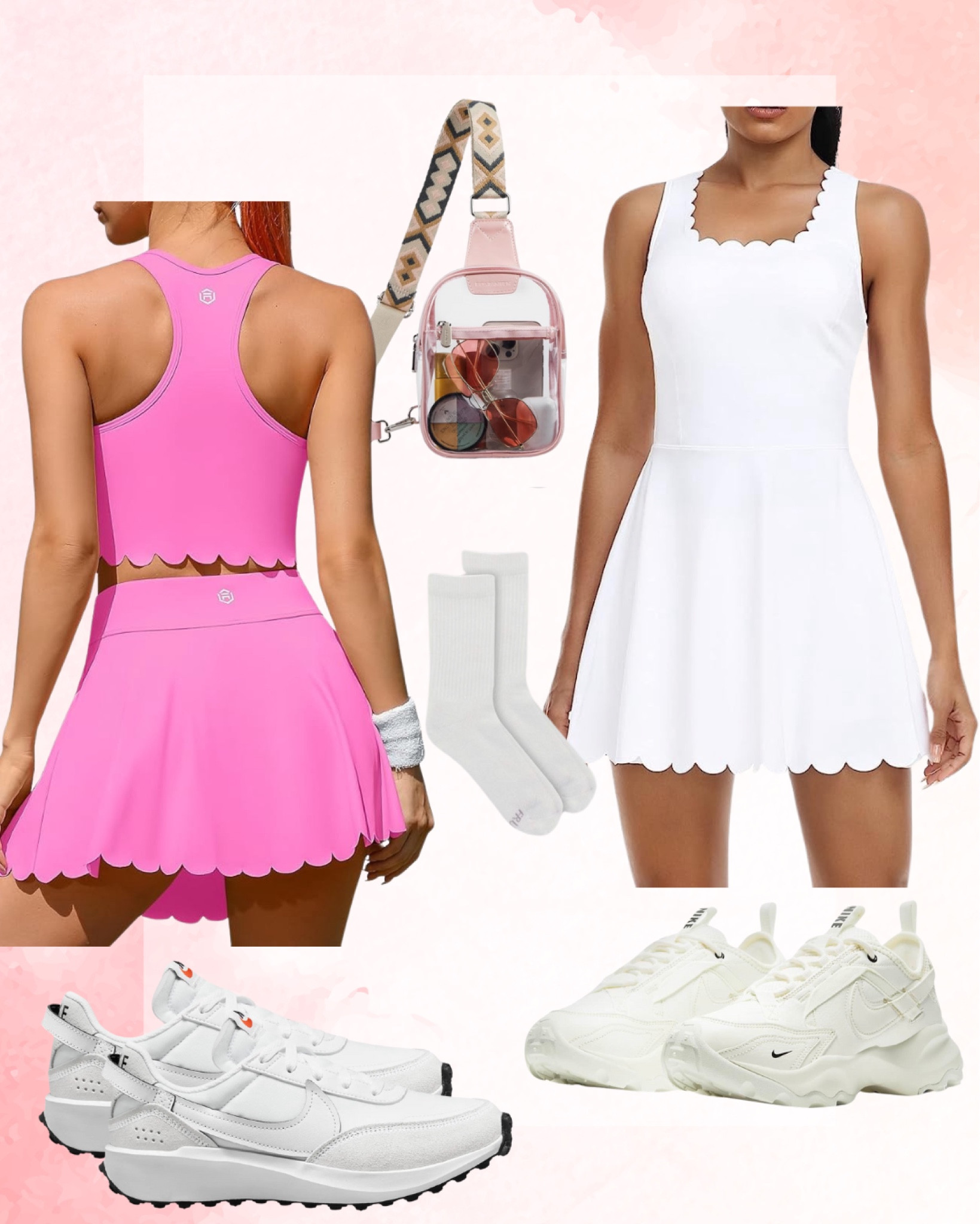 2 Piece Tennis Dresses for Women Athletic Workout Dress with Shorts and Pockets 

#LTKActive #LTKShoeCrush #LTKFitness