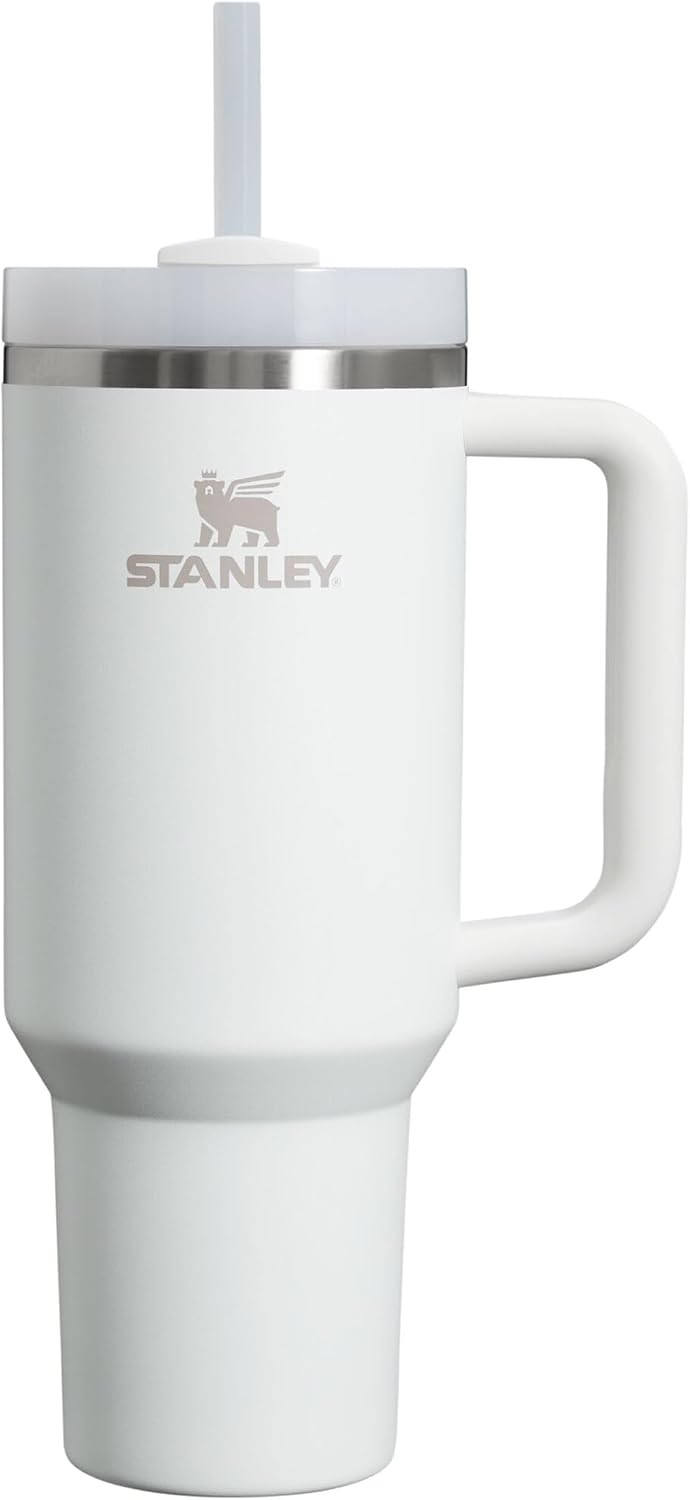 Stanley 1913 Quencher H2.0 Flowstate Tumbler 1.2L - Cold For 11 Hours - Iced For 48 Hours - Metal Water Bottle With Straw, Handle And Lid - Dishwasher Safe - Travel Mug For Cold Drinks - Frost | Amazon (UK)
