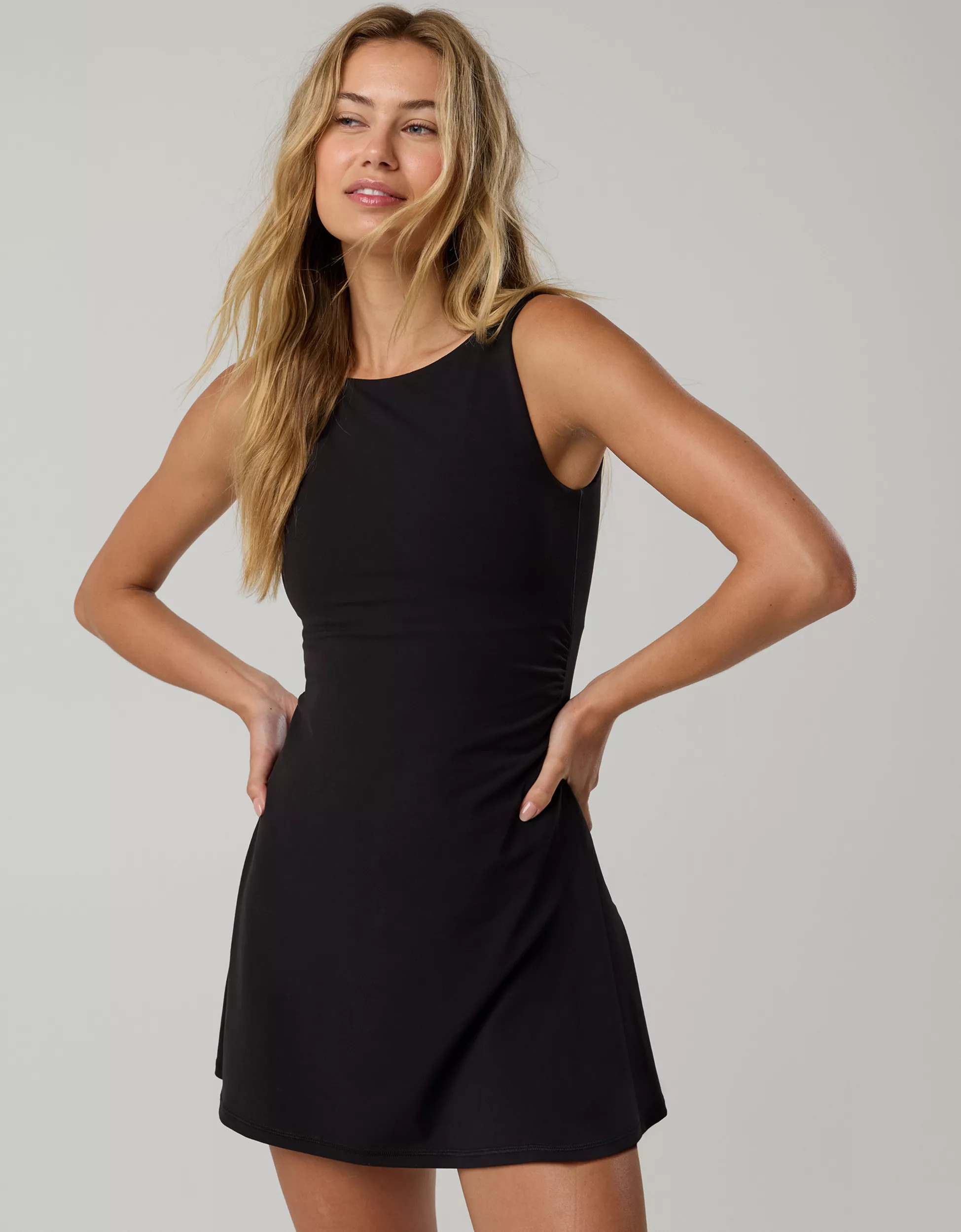 OFFLINE By Aerie Real Me Xtra High Neck Dress | American Eagle Outfitters (US & CA)