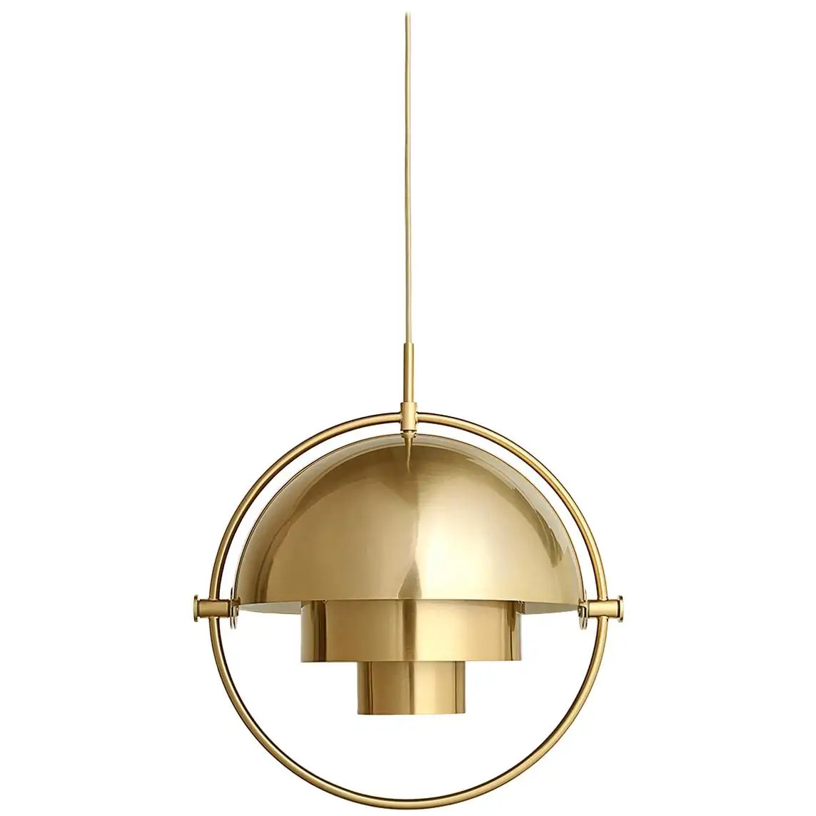Multi-Lite Pendant, Brass | 1stDibs