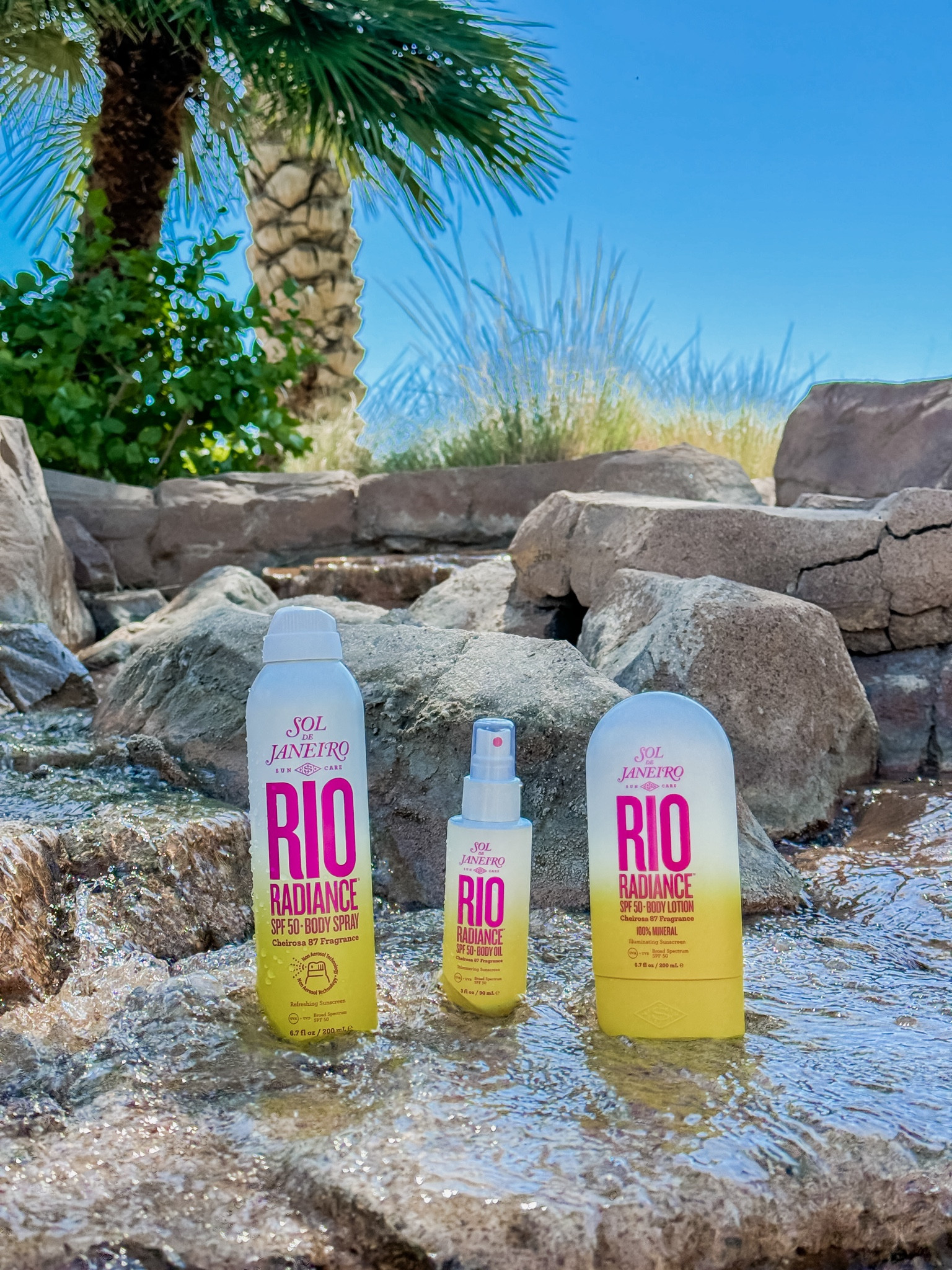 Sol de Janerio Rio Radiance collection ☀️ all spf50 for body. 

Oil = high glow
Spray = medium glow
Lotion = 100% mineral formula 

best sunscreen | sunscreen body oil | new at sephora | 

#LTKfindsunder50 #LTKbeauty #LTKSeasonal