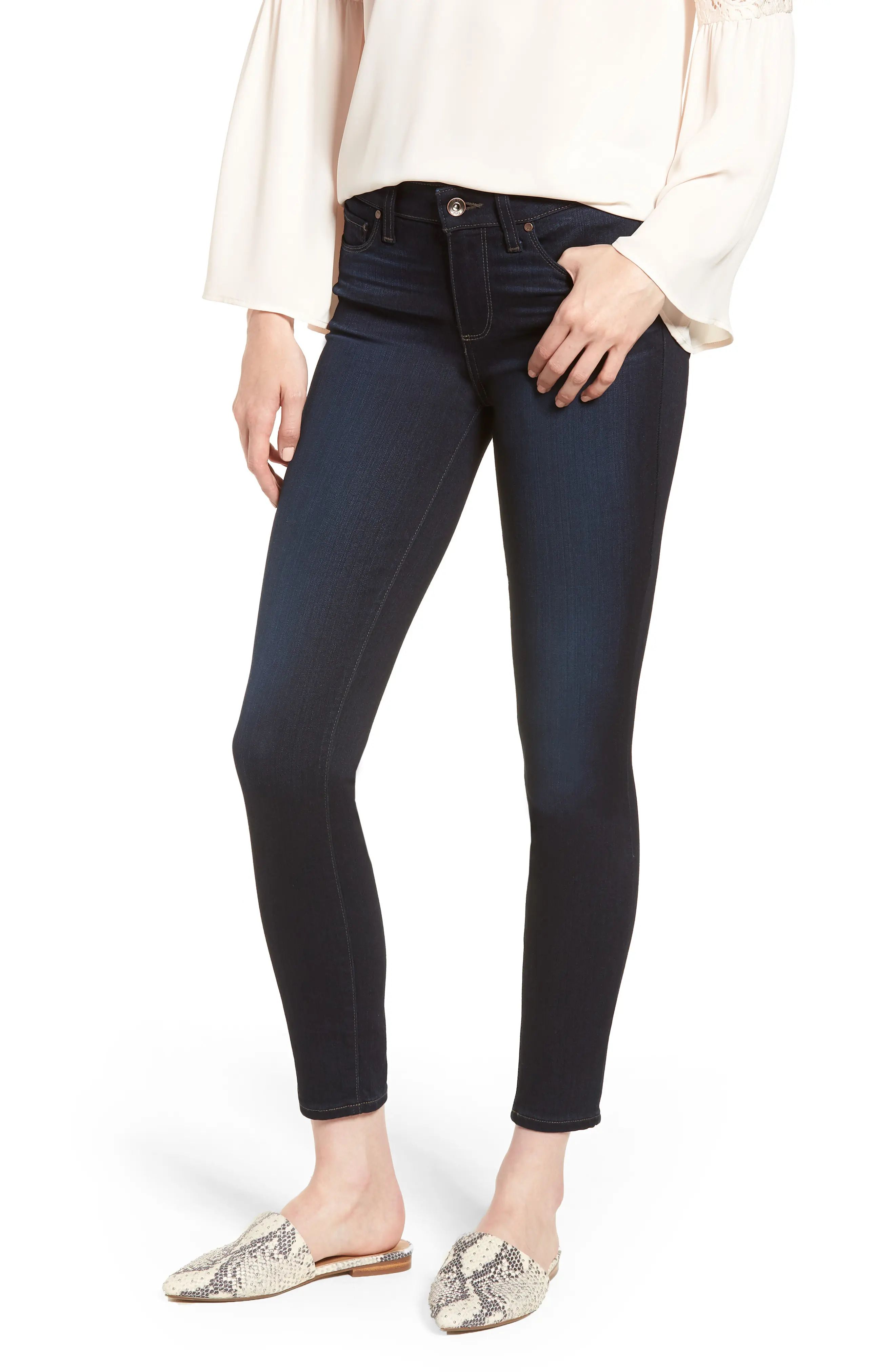 PAIGE Transcend - Verdugo Ankle Skinny Jeans (Renna) | Nordstrom