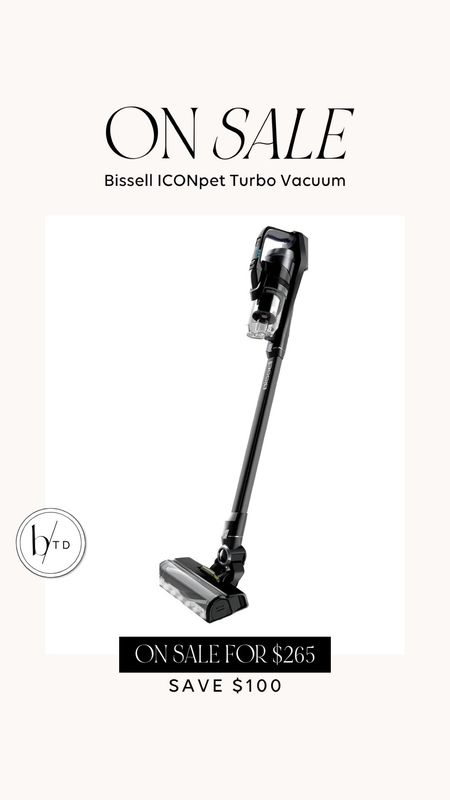 Bissell Icon Vacuum on sale. Save $100