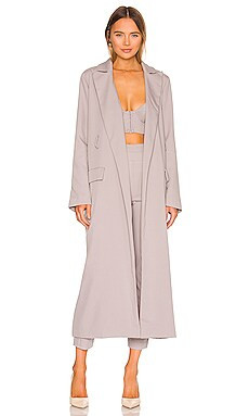 Camila Coelho Dean Duster in Grey from Revolve.com | Revolve Clothing (Global)